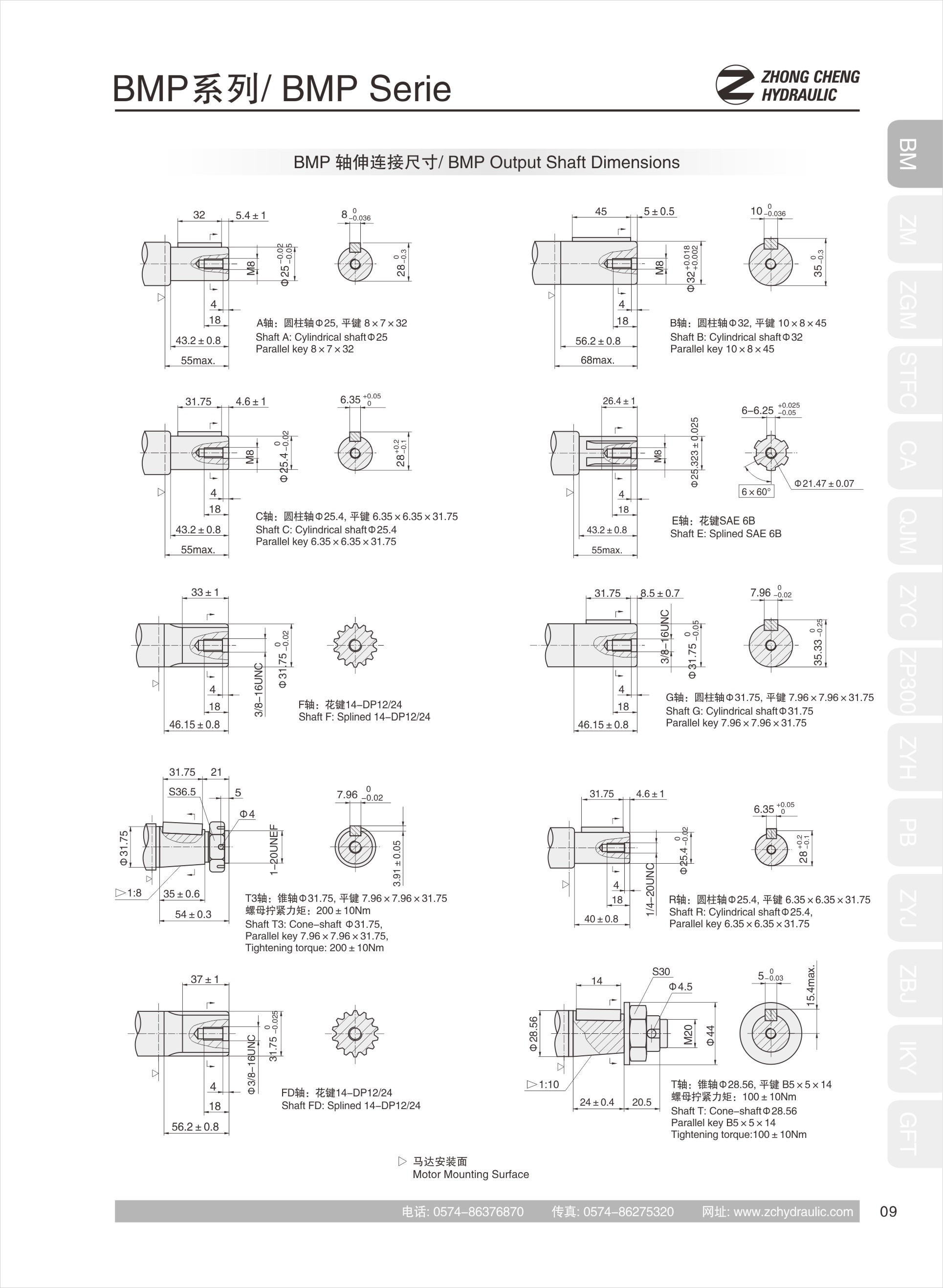 Hydraulic motorBMP(图4)