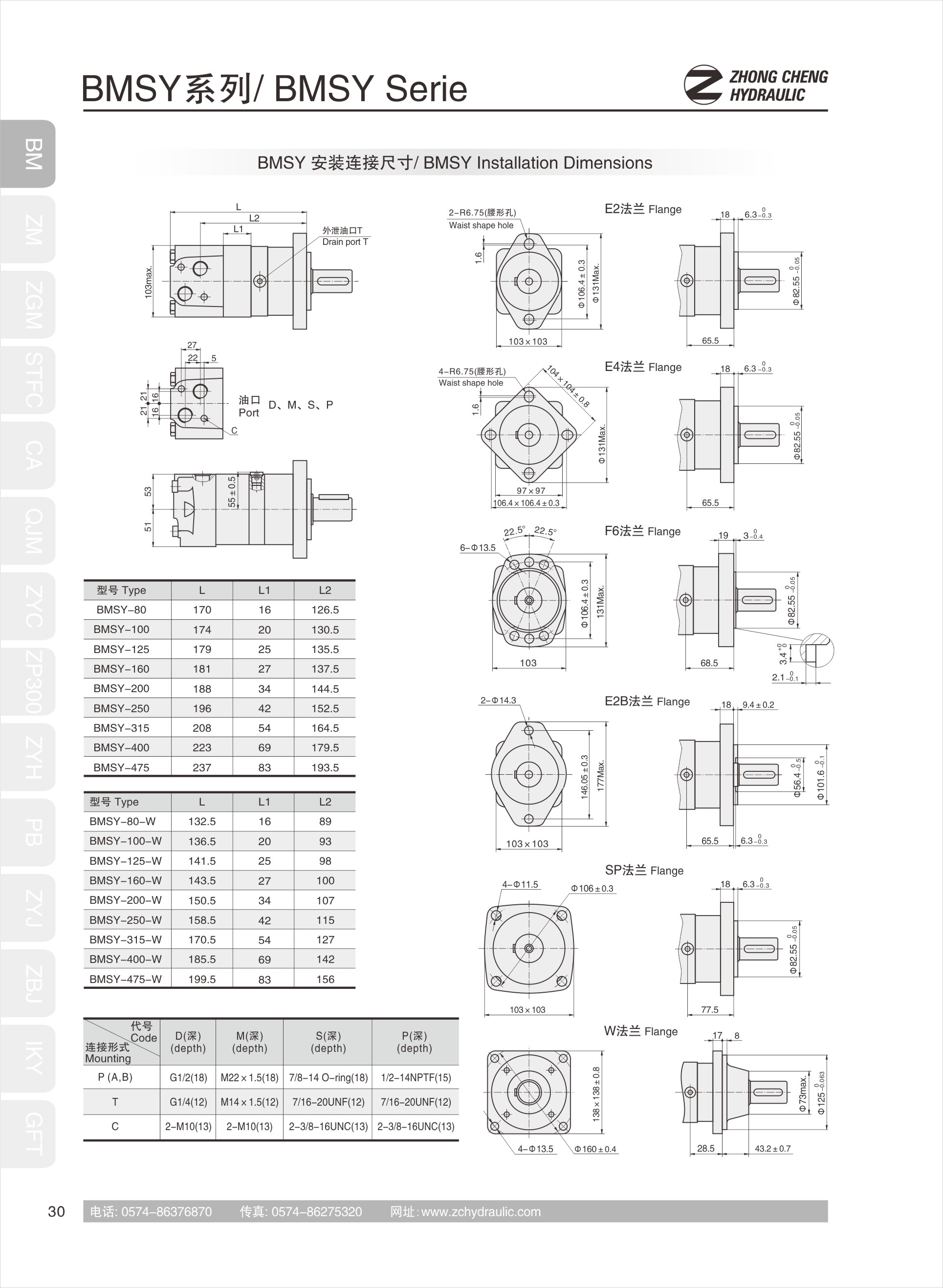 Hydraulic motorBMSY(图2)