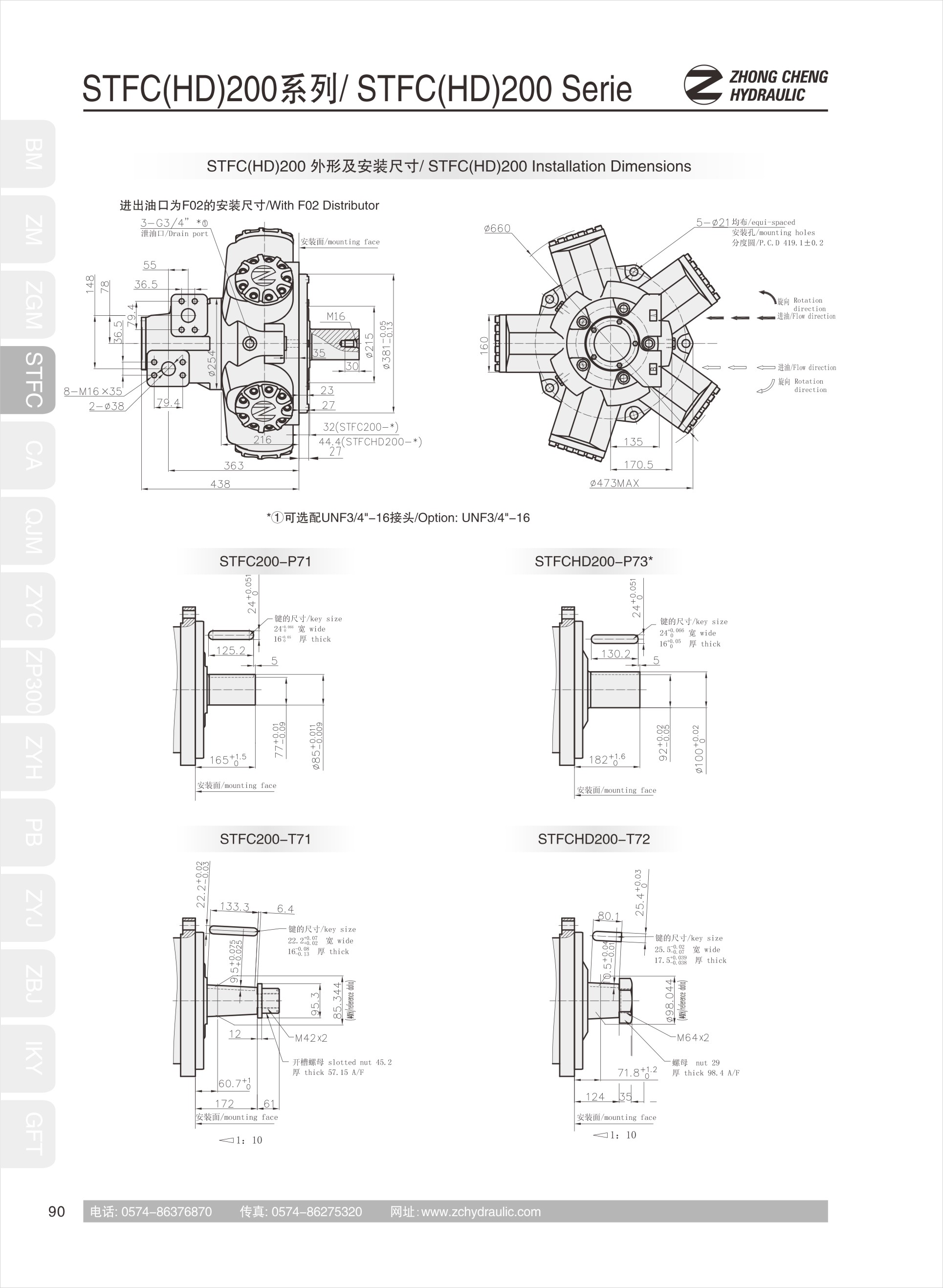 Hydraulic motorSTFC080(图10)